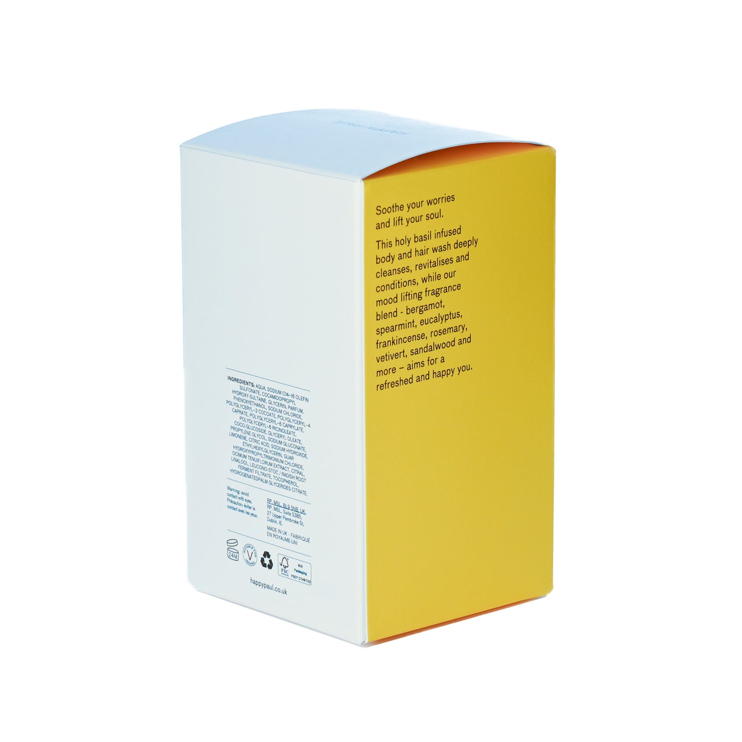 All-In-One, Energising Body and Hair Wash, 300ml