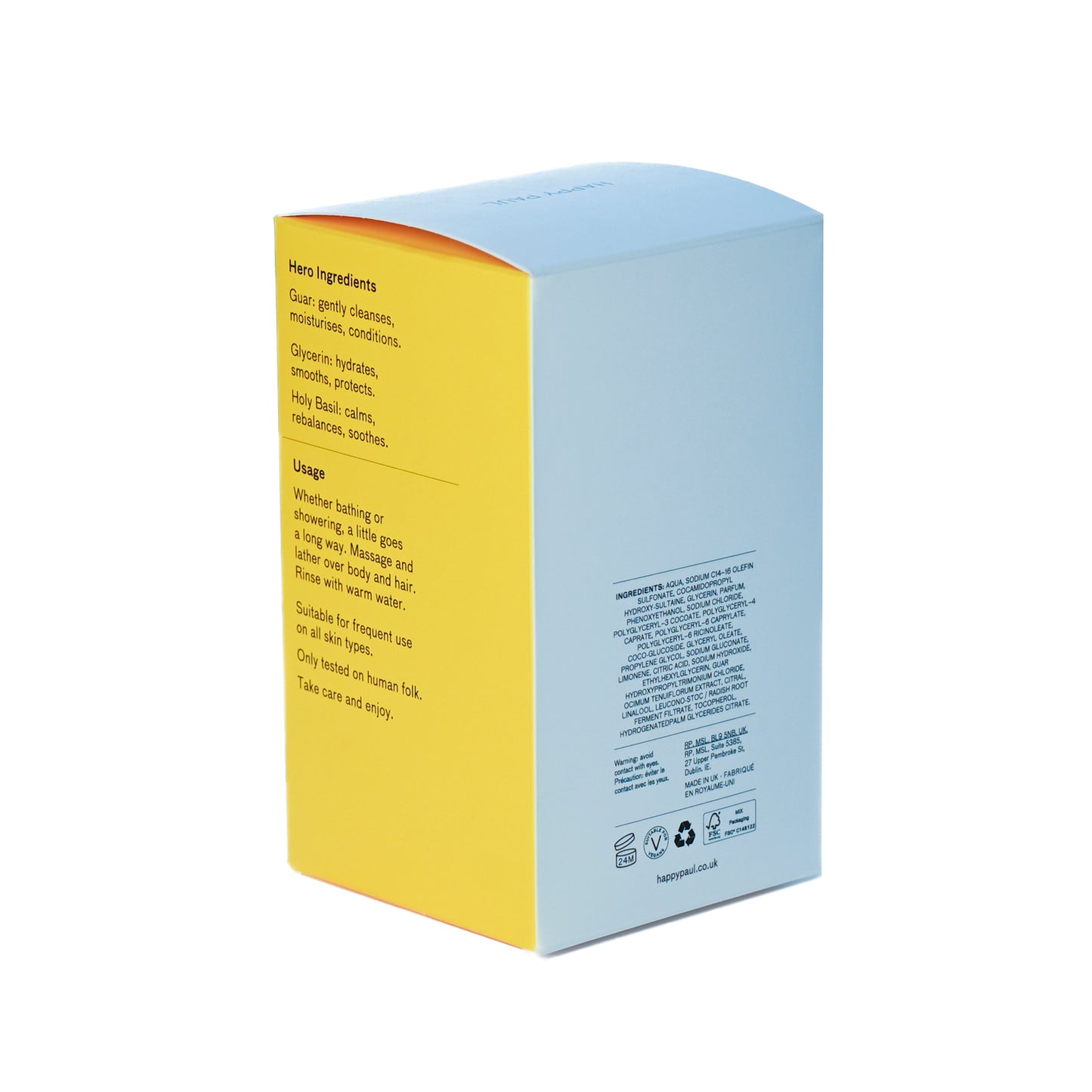 All-In-One, Energising Body and Hair Wash, 300ml