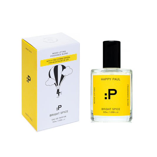 Bright Spice Mood Lifting Fragrance Blend 50ml Eau De Parfum - Round Bottle