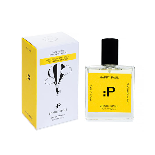 BOGOF: Happy Paul Mood Lifting Fragrance Blend 50ml Eau De Parfum - Rectangle Bottle